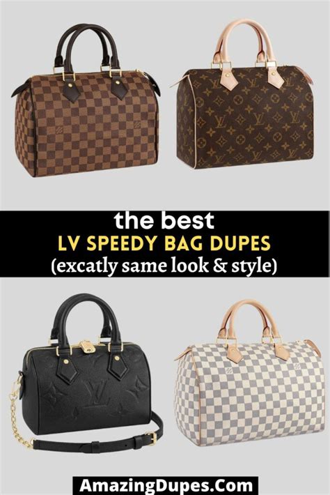 Louis Vuitton speedy dupe